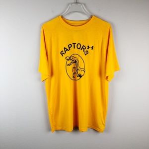 Under Armour Yellow Raptors Workout Tee (L)